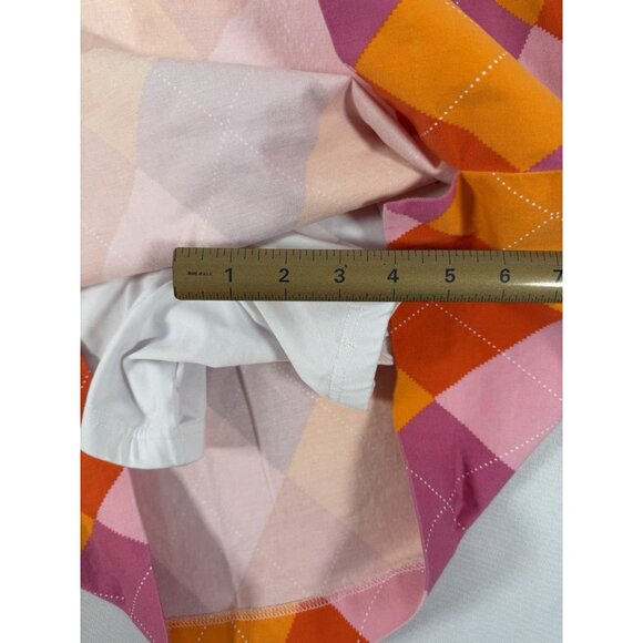 Loudmouth Ladies Size 10 Golf Argyle Skort - Picture 4 of 6